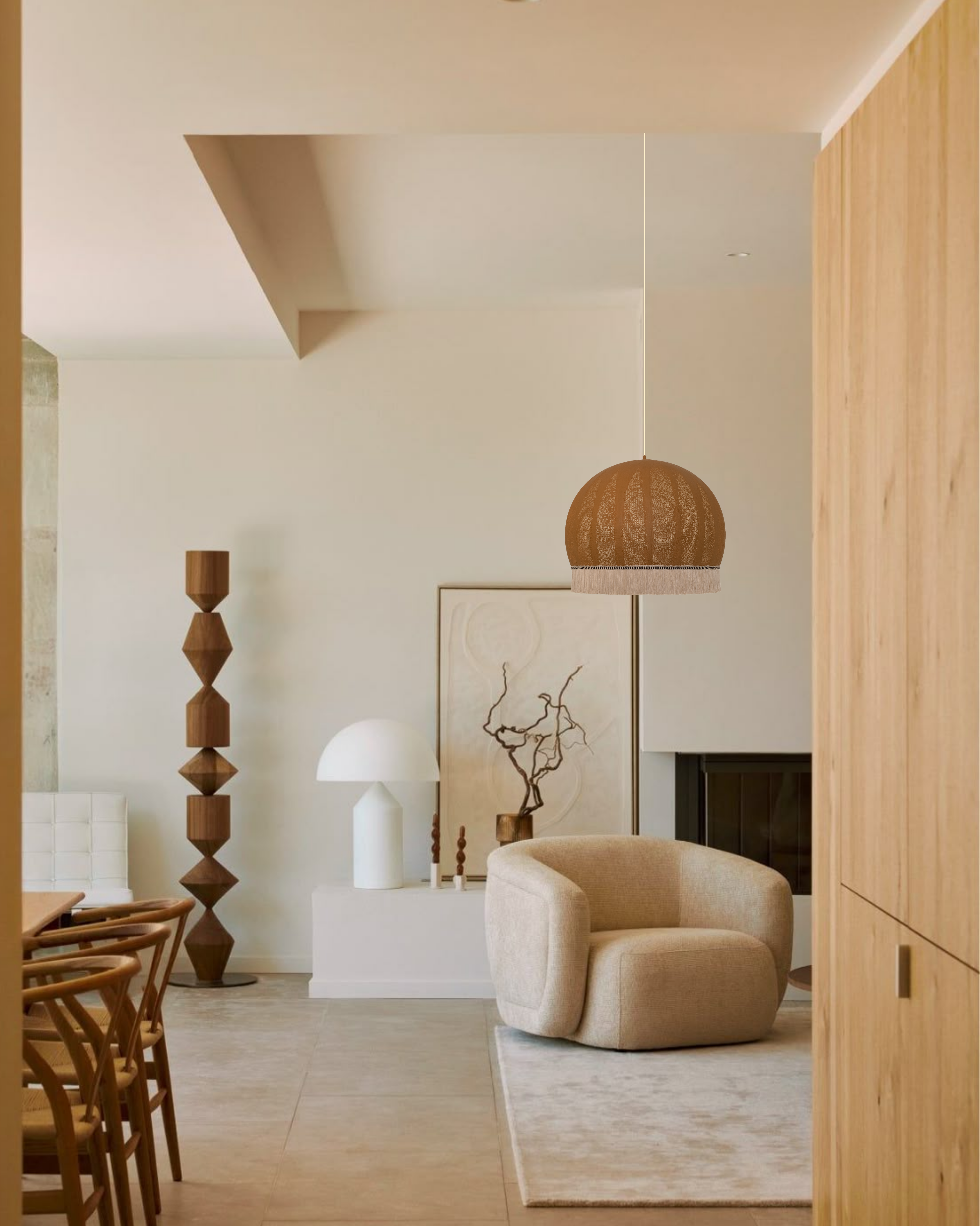 Luminaire "Couture HENNE" Taille M